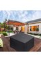 Black Square Garden Furniture Cover - 90 x cm Table Protective Waterproof UV Resistant 210D Oxford Cloth Suitable for Patio 1 Piece - 2