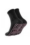 3 pairs - Warm socks Hiking Sports Winter ski Black Outdoor Slippers Non-slip lounge Soft and fluffy - 3