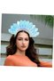 LED headband Statue of Liberty crown colorful holiday hair. - 5