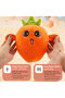 Fruit-Sensing Rhythm Plush Toy, Interactive Musical Toy with Side Sensors, Button Soft Plush Character