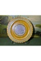 20 cm Diameter Engraved Wall Plaque on Wood with Verses