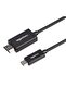 محول كابل USB-C إلى HDMI من الألومنيوم الممتاز (متوافق مع Thunderbolt 3) بدقة 4K بمعدل 60 هرتز، 0.91