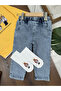 Teddy Bear Printed Sweatshirt, Lycra Jeans with Socks, 3-Piece Baby Boy/Child Set - 5