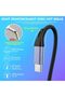 URBANNX 3 in 1 USB Phone Charger Cables 5A Fast Braided Nylon Unbreakable Charging Cable, - 4