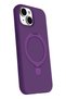 Ilkestor iPhone 15 Regal Cover with Magsafe Stand - (235511) Deep Purple - 3