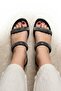 Women's heeled slippers - 3