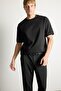 Anti-Wrinkle Oversize Crew Neck Basic Short Sleeve T-Shirt B6494Ax26Au - 3