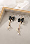Bow Dangle Earrings - 2