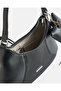 Women Black Plain Messenger Bag - 4