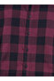 Maroon Checked Long Sleeves Regular Fit Shirt - 4