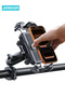 black Joyroom Silicone Bike Phone Mount Holder Universal Cell Phone Bicycle Motorcycle Mount for 4-7 - 8