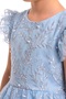 Floare Girl's Evening Dress M00850 Blue - 4