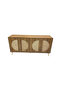 Modern Rattan Cane Webbing Buffet Cabinet with High Quality Design - 2