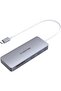 محول USB C مع 3 منافذ USB 3.0 وقارئ بطاقات SD/Micro SD متوافق مع أجهزة MacBook Pro 2025-2016 وماك الجديد