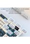 كيبورد ألعاب ميكانيكي لاسلكي K86 من اتاك شارك، 2.4G/BT5.0/USB-C، تصميم TKL 75% 87 مفتاح كويرتي، شاشة - 4