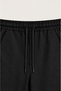 Boys' School Trousers Combed Cotton Fabric Comfortable Pants with Internal Tie and Elastic Waist - 3
