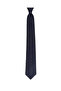 White Striped Navy Blue Silk Tie – 8 cm Wide - 7
