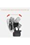 8-Inch Portable Rechargeable Desk Fan, Cordless High-Velocity with Lithium Battery, UAE/UK Plug - 4