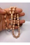 Ayhan Turan Cut-Off Model Crimped Amber Prayer Beads