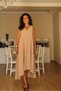 Modal V-Neck Long Evening Dress - 8