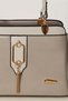 Faux Leather Bag with Tassel Detail 2239 - 2