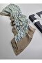Luxury Voile Silk Double-Sided Shawl Hijab Foulard Scarf Shawl Letter Patterned 70 X 180 cm