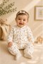 Baby Boy Baby Girl Romper Unisex Cotton Natural Cotton Patterned Snap Fastener Long Sleeve Newborn Baby Sleeping Bag - 5
