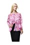 Women Isla Hallie Crinkle Tie Neck Top