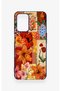 Oppo A54 Compatible Orange Lily Patterned Silicone Case - 2