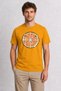 Citrus Patterned Graphic Printed T-Shirt - Yellow
