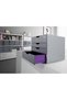 Dulap din plastic multicolor cu 4 sertare - 6
