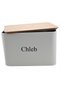 Set Chlebak din bambus alb