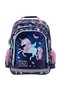 Derform rucsac școlar multicolor cu multiple compartimente 18 l