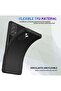 Case for Samsung Galaxy A52 Back Cover Black Slim Fit for Soft TPU Cover Flexible Silicone Co - 3