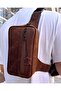 Genuine Leather Zippered Premium Crossbody Bag 2161 - 5