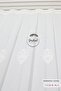1-3 Frequent Pleated Skirt with Lacing and Small Patterned Marmara Ecru Tulle Curtain - 5