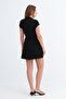 Tie-Neck Mini Dress E02792 - 6