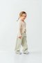 Girl's Jacquard Knitted Fabric Sweatshirt Ecru