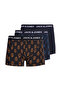 Jack Jones Jacdale Smiley Trunks 3 Pack Sn Men's Black Boxer