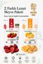 2 Li Gourmet Fruit Set with Postbiotics Kalkım Strawberry - Havran Mandarin