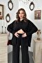 Black Shirt Double Suit Set - 4