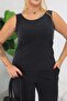 Plus Size Zero Sleeve Tencel Modal Set - 6