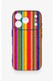 iPhone 17 Pro Compatible Colorful Patterned Silicone Case - 2