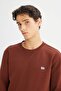 27K L82Iry906 Men's Small Logo Sweatshirt - 4