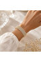 Four Rows of Stone Chain Xuping Flexible Vip Premium Bracelet - 4