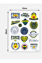 Yellow Canary Sticker Sheet - 2