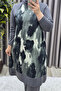Women's Clothing Plus Size Modal Combed Cotton Garnished Double Long Set - 6