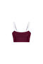 Women's Seamless Sport Bustier with Piping Detail - 1945