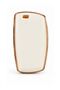 Bmw Key Cover Silicone Gold / White – Stylish and Durable Protective Case - 3