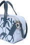 Women's Blue Long Strap Printed Shoulder Bag 26Sbd249826 - 8